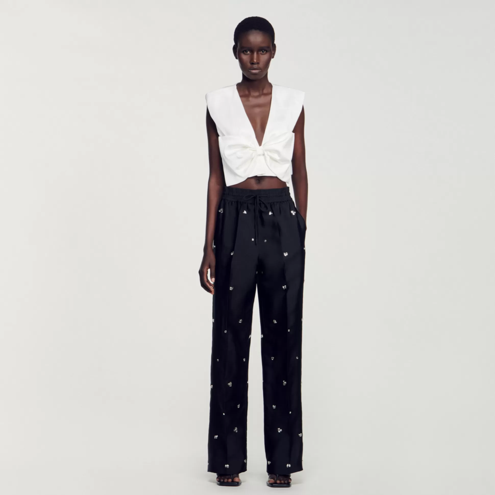 Sandro Paris Rhinestone Trousers> Pants & Shorts