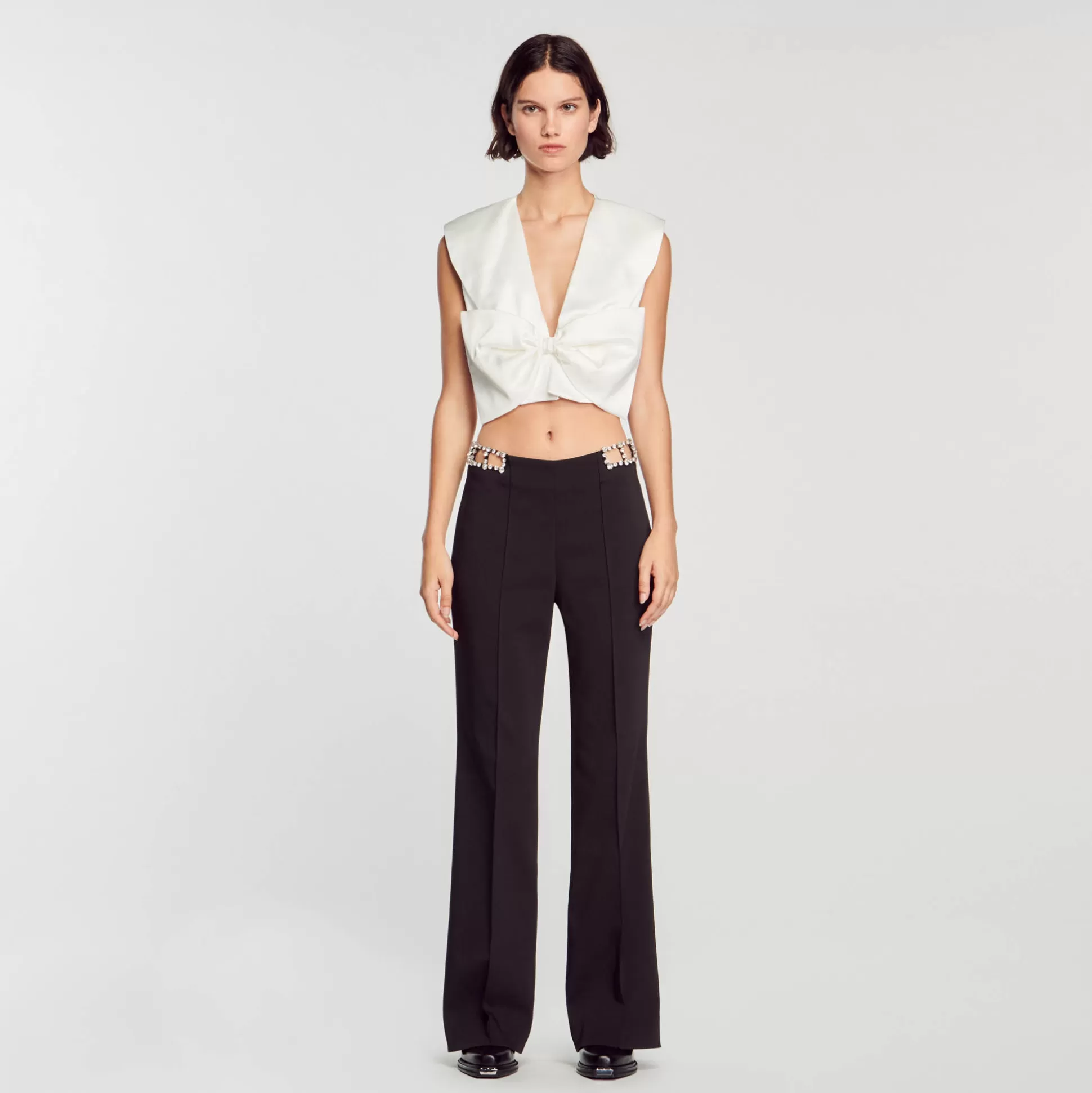 Sandro Paris Rhinestone Trousers> Pants & Shorts