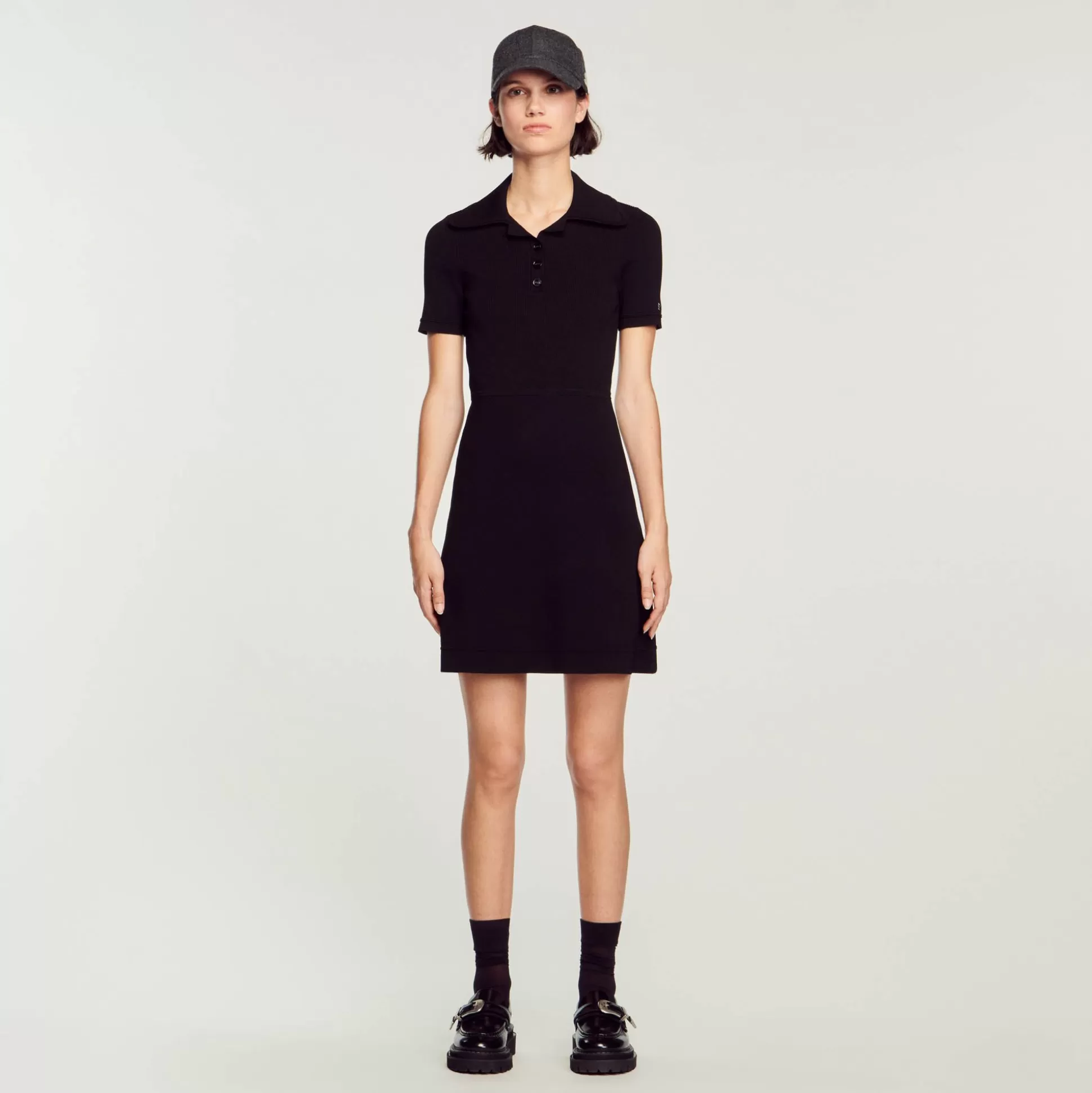 Sandro Paris Ribbed Knit Dress> Dresses