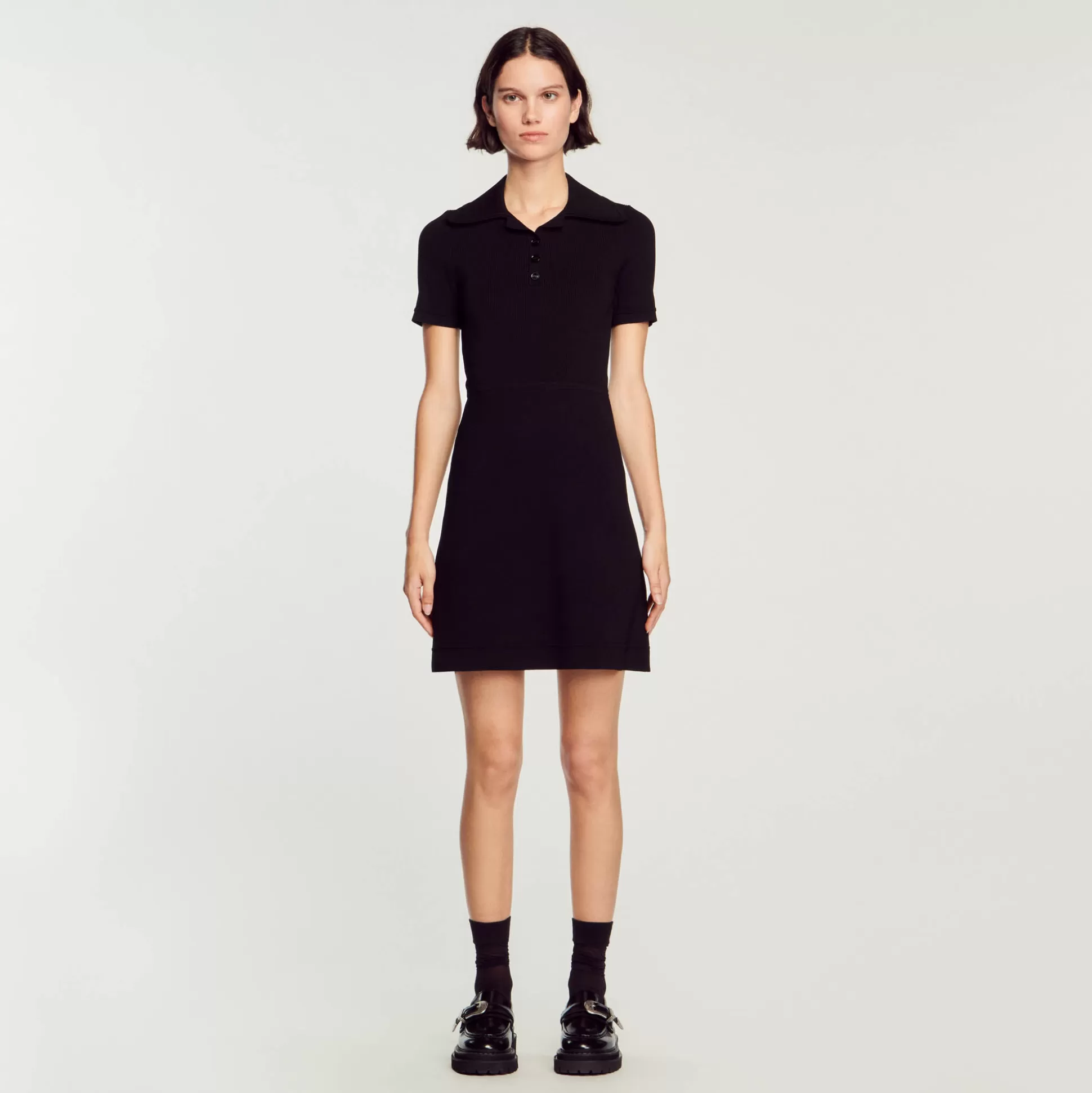 Sandro Paris Ribbed Knit Dress> Dresses