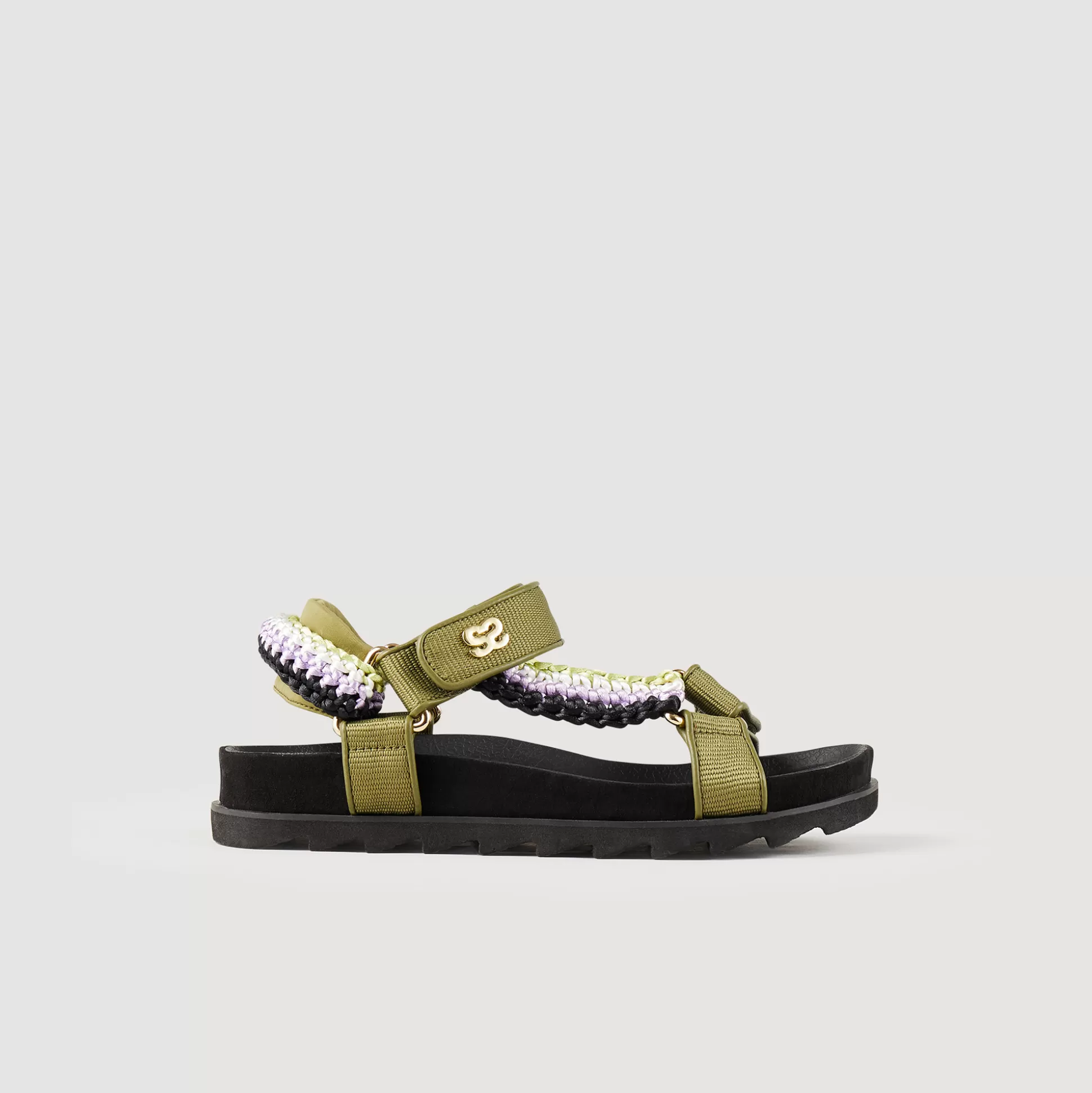 Sandro Paris Sandals With Colorful Braiding> Sandals