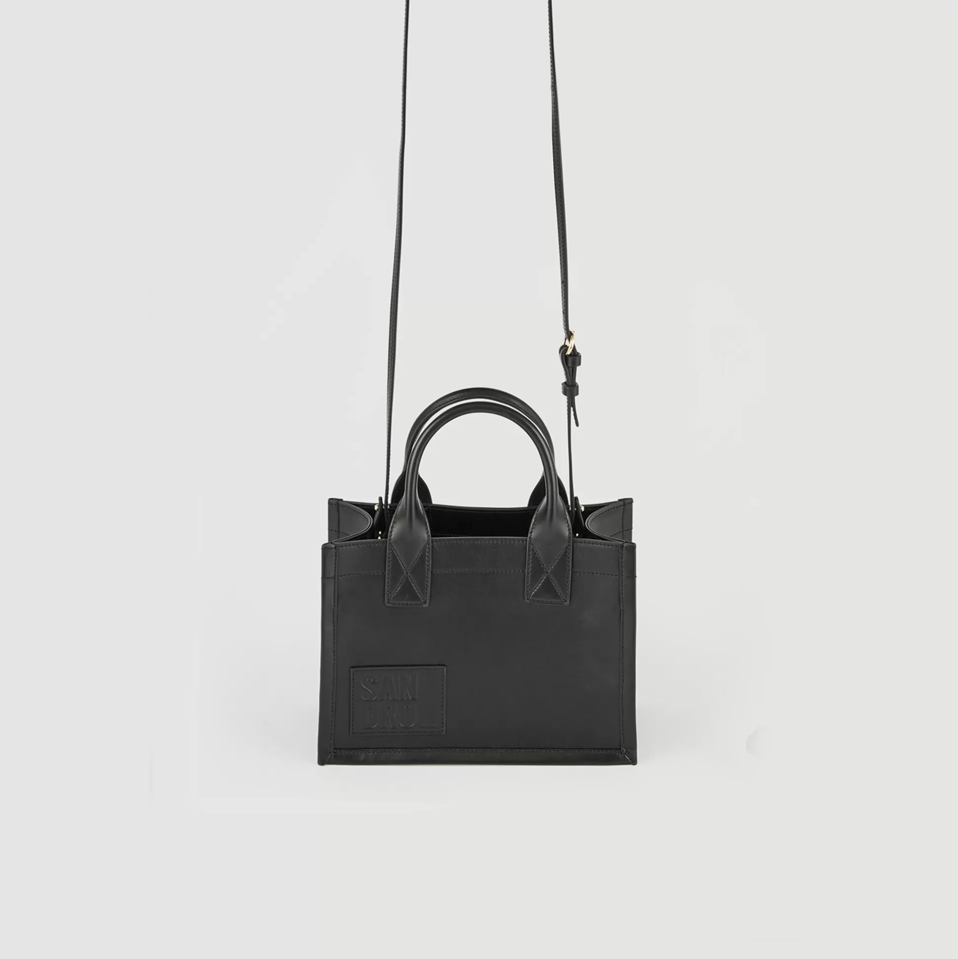 Sandro Paris Small Kasbah Tote In Smooth Leather> Crossbody Bags