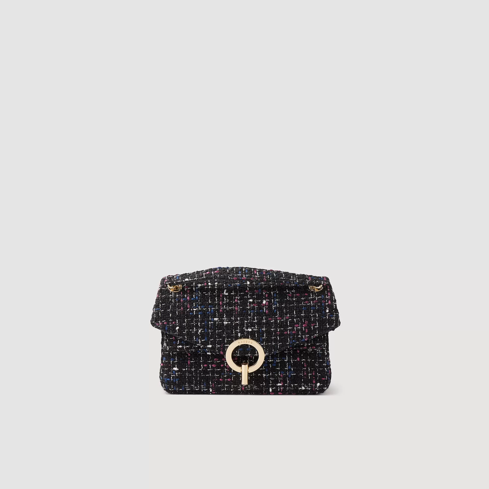 Sandro Paris Small Tweed Yza Bag> Crossbody Bags